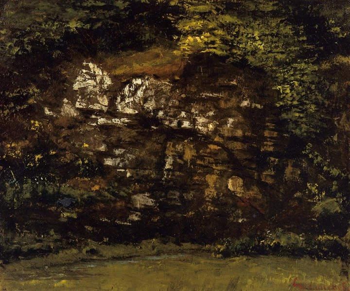 Gustave Courbet In the Woods